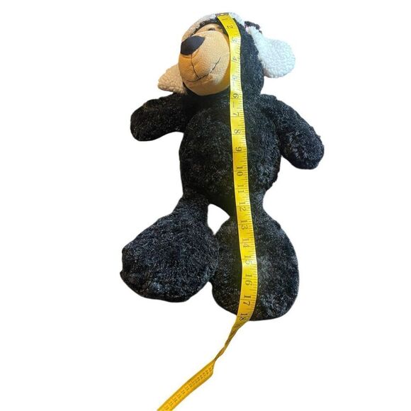 Wishpets Black Rare Soft Plush Bear Sitting Stuffed Animal Toy 18" - Picture 5 of 10